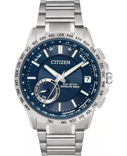 CITIZEN ATELLITE WAVE - WORLD TIME GPS WORLD TIME WATCH 44mm
