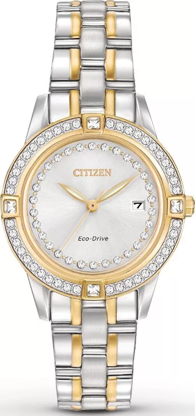 Citizen FE1154-57A Silhouette Crystal Eco-Drive Watch 29mm