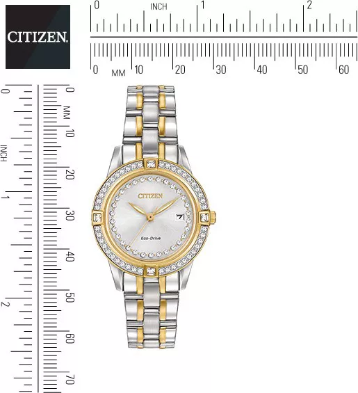 Citizen Silhouette Crystal Eco-Drive Watch 29mm
