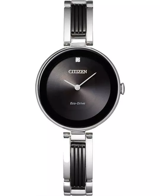 Citizen Silhouette Eco Drive Black Tone 28.3mm