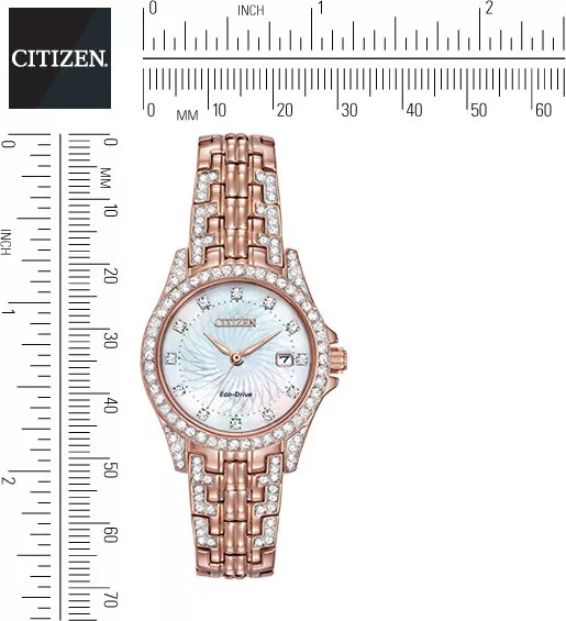 Citizen Silhouette Eco-Drive Crystal Watch 28mm