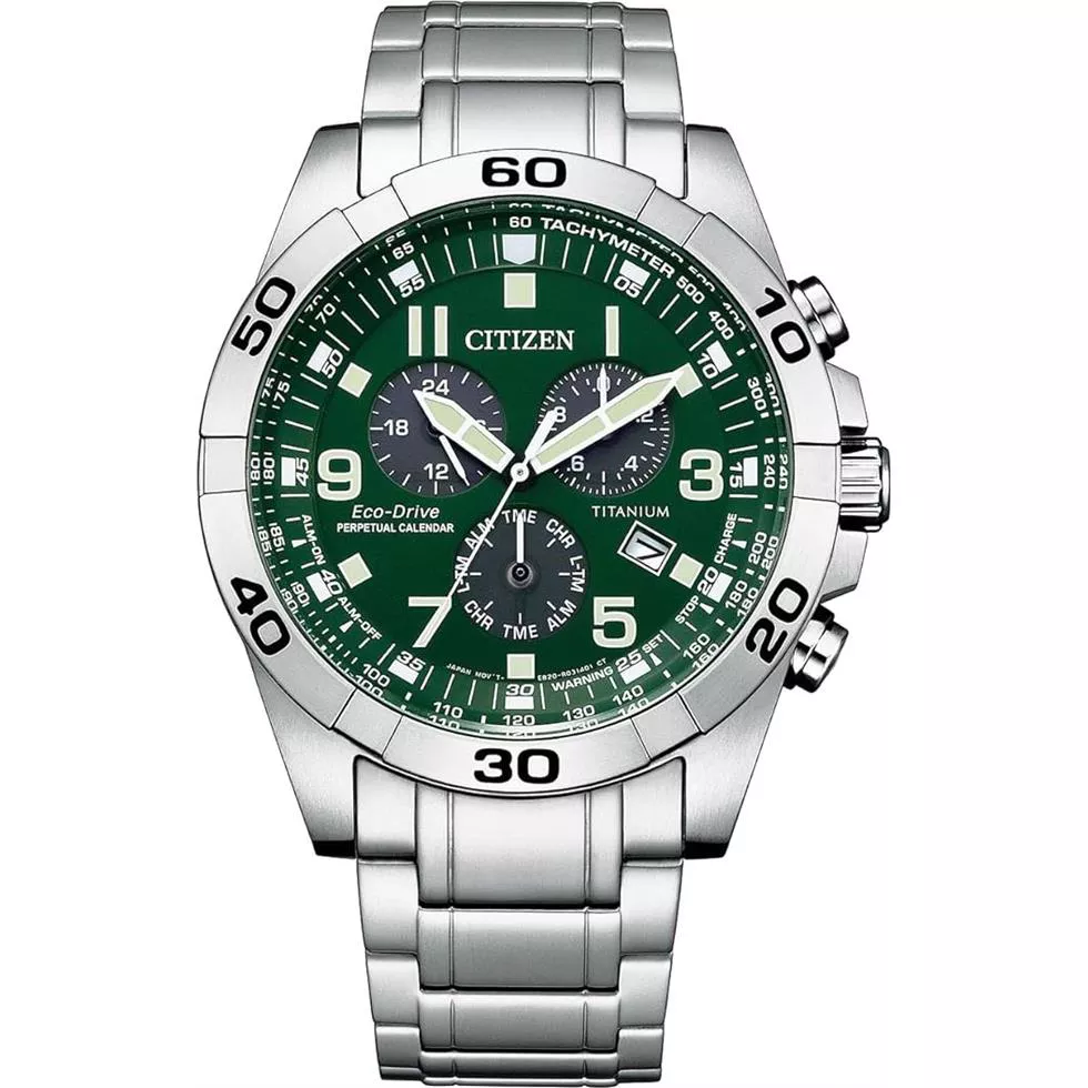 Citizen Sport Green Tone BL5550-50X Watch 43mm