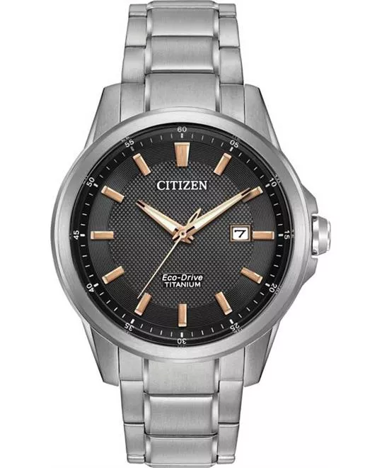 Citizen TI+IP Eco-Drive Titanium Watch 42mm