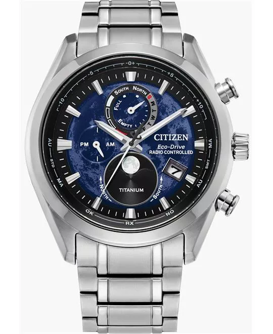 Citizen Tsuki-yomi A-T Eco - Drive Watch 43mm