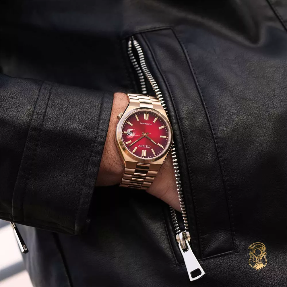 Citizen Tsuyosa Automatic Red Watch 40mm