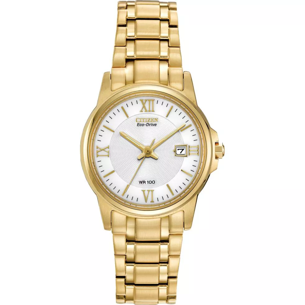 Citizen Women's Stainless Eco-Drive Watch, 28mm