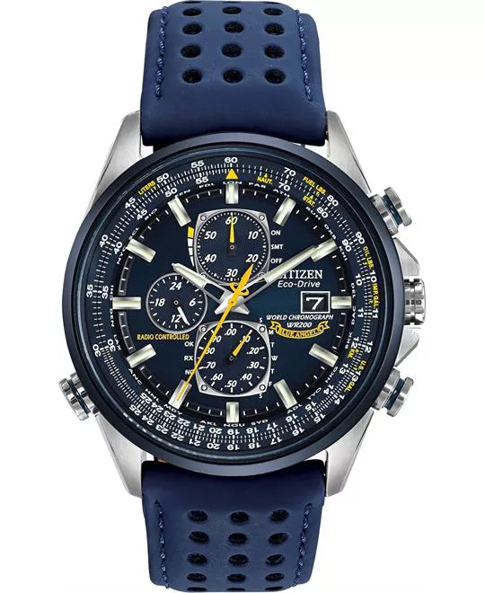 Citizen World Chronograph A-T  At8020-03l Watch 43mm