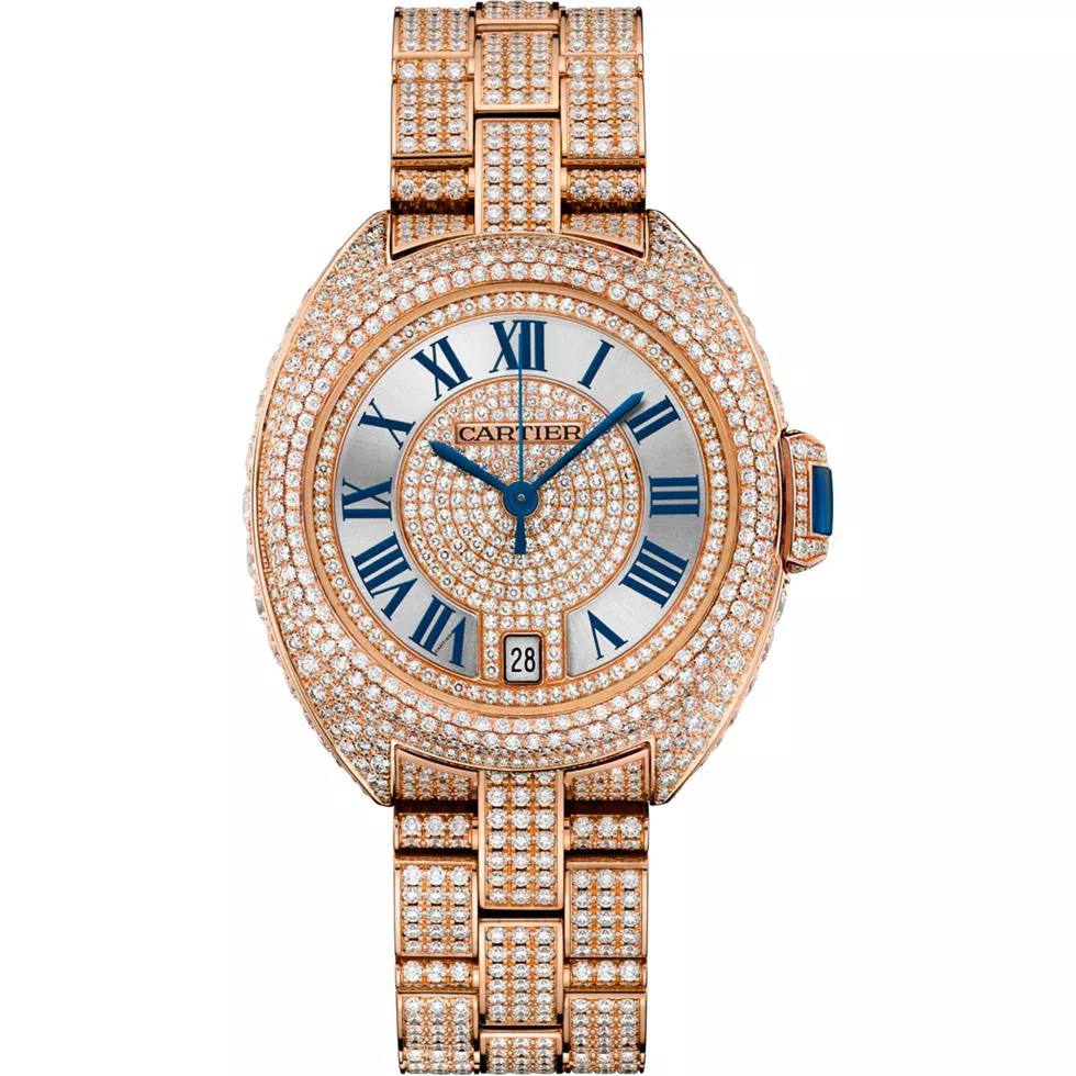 Cartier Clé De Cartier HPI01040 18K Pink Gold Diamonds 35