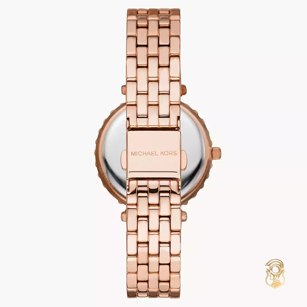 Darci Pavé Rose Gold-Tone Watch 34mm