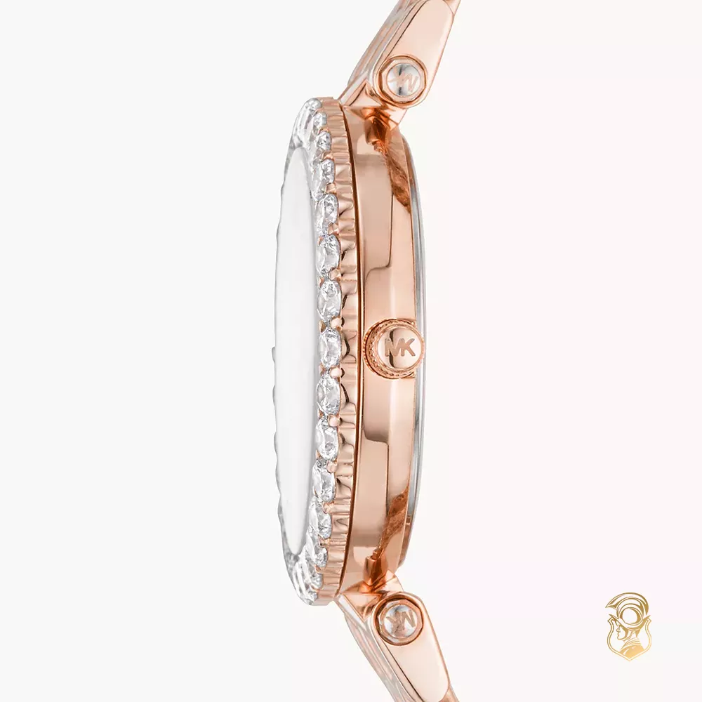 Darci Pavé Rose Gold-Tone Watch 34mm