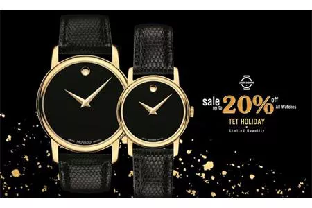 Cơ hội sở hữu đồng hồ chính hãng mùa cuối năm giá rẻ tại Luxury Shopping