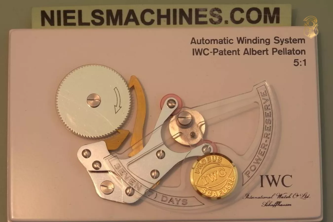 IWC Model Automatic Winding System Albert Pellaton