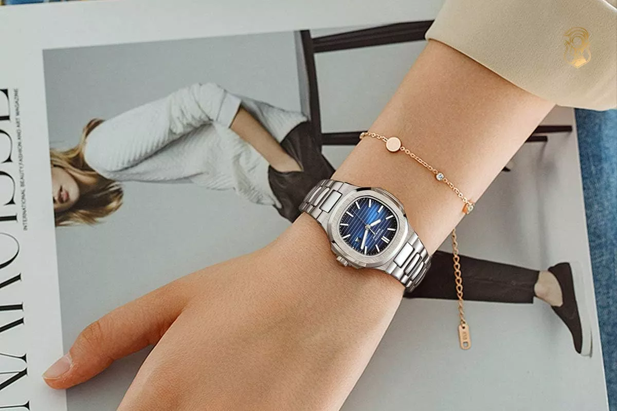 Đồng hồ mặt xanh - blue dial trend