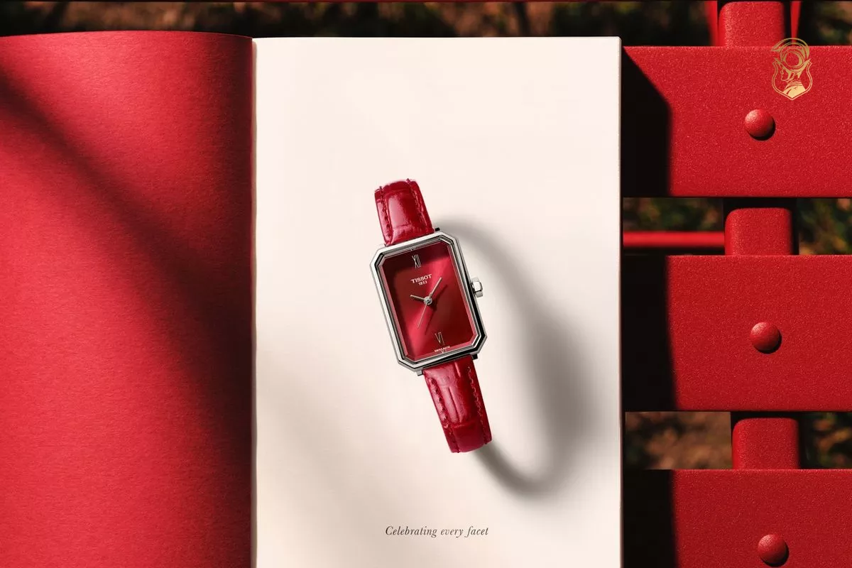 Tissot - Đồng hồ màu đỏ red watch