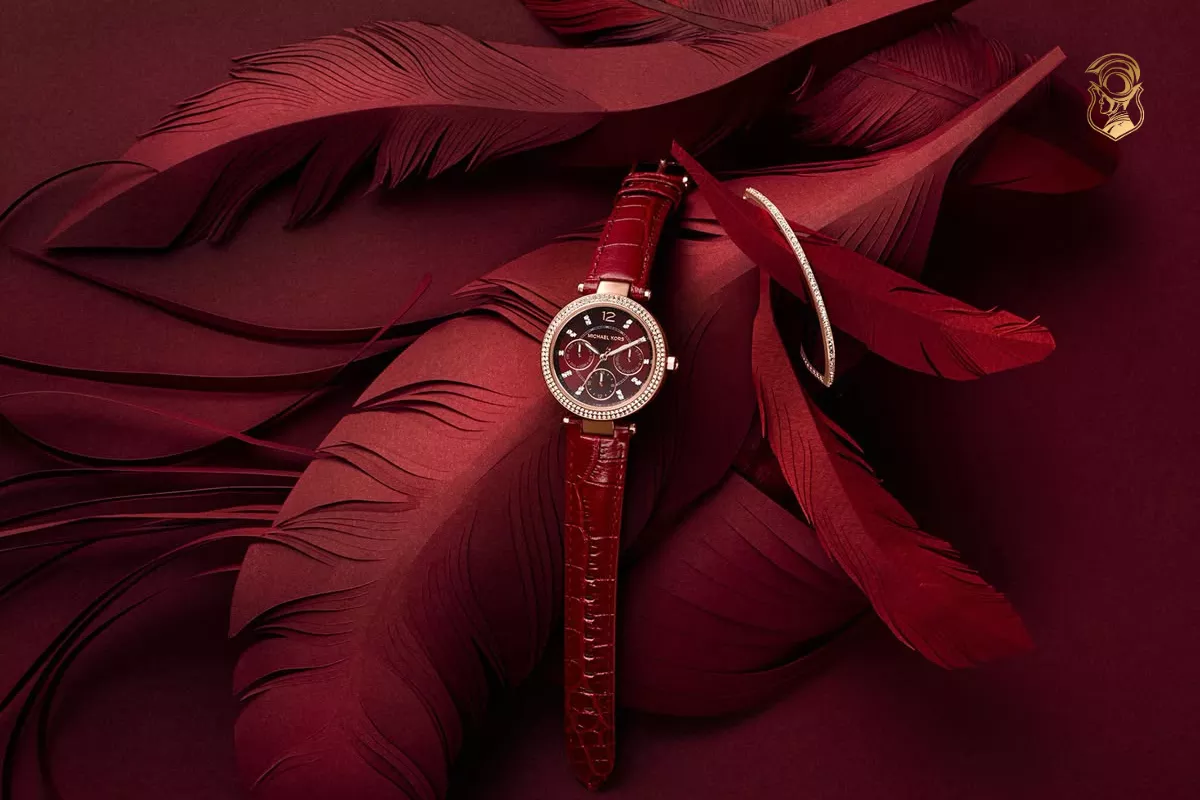 Michael Kors - Đồng hồ màu đỏ red watch
