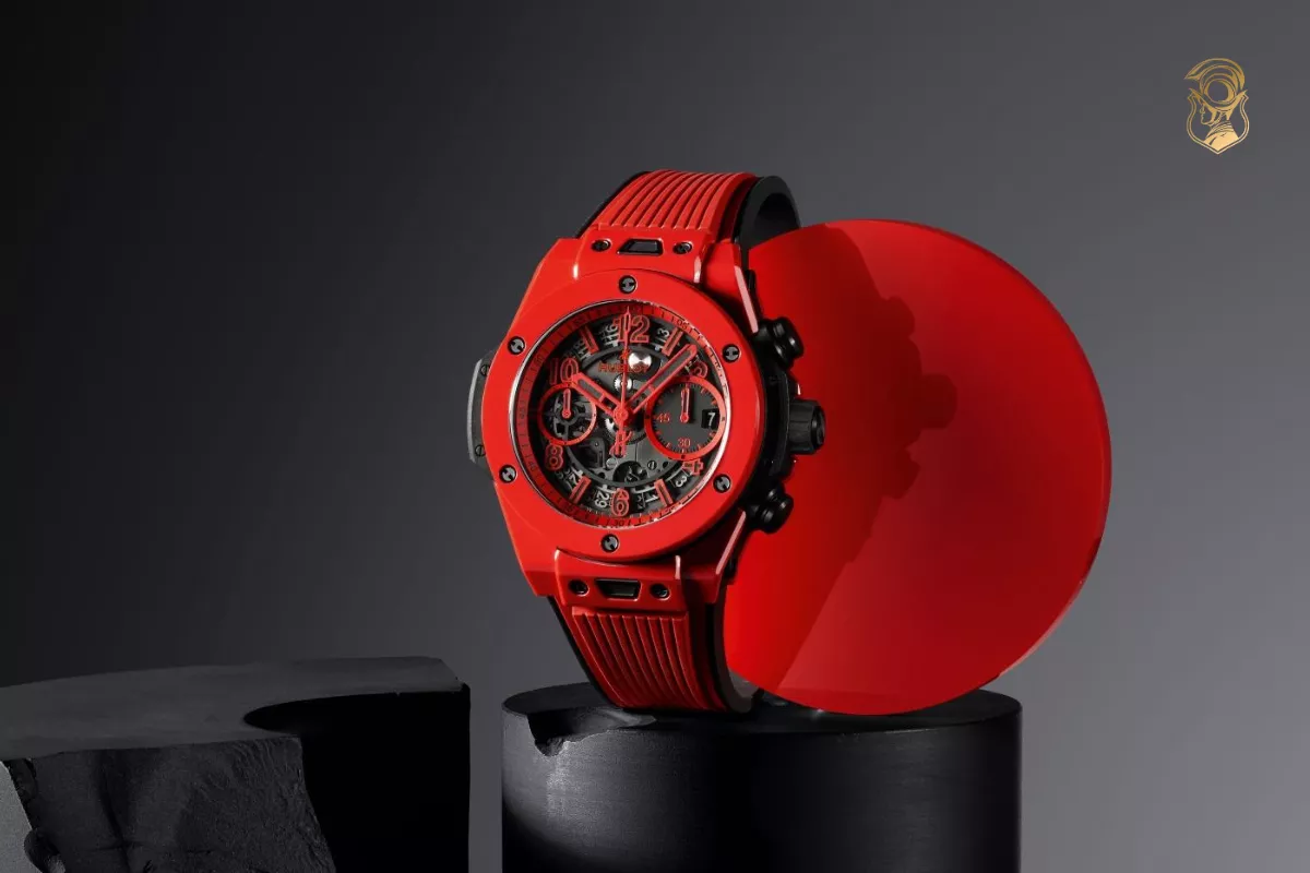 Hublot - Đồng hồ màu đỏ red watch