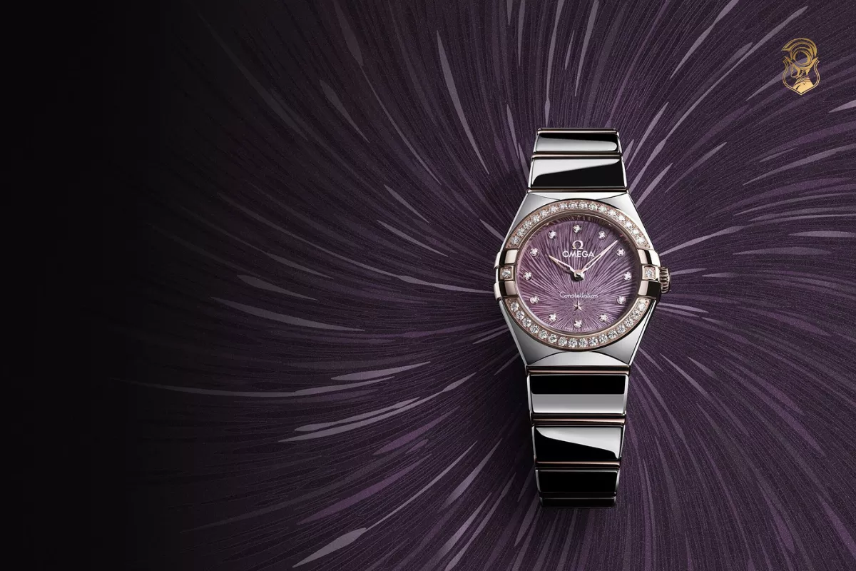 Đồng hồ màu tím - Omega