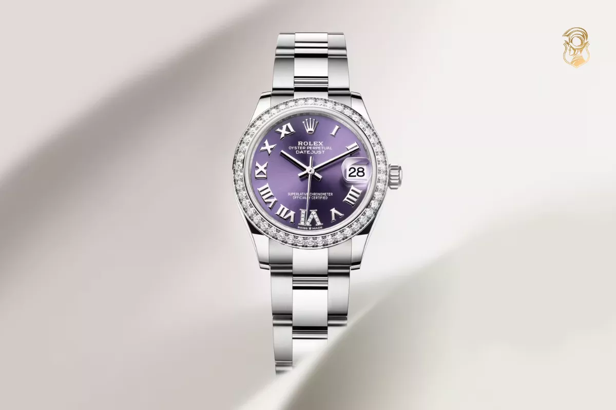 Đồng hồ màu tím - Rolex