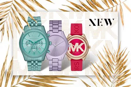 BST ĐỒNG HỒ MICHAEL KORS 2020 - SỰ BÙNG NỔ CỦA GAM MÀU ĐƠN SẮC VÀ ĐÁ QUÝ