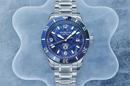 THỜI GIAN TRÊN MẶT BĂNG - MONTBLANC RA MẮT BST 1858 ICED SEA AUTOMATIC MỚI