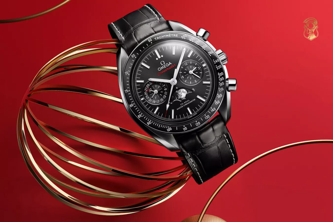 đồng hồ omega speedmaster moonphase 