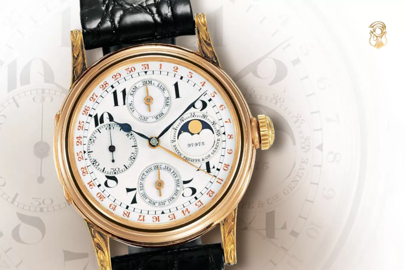 Đồng hồ đeo tay lịch vạn niên đầu tiên Patek Philippe 1925