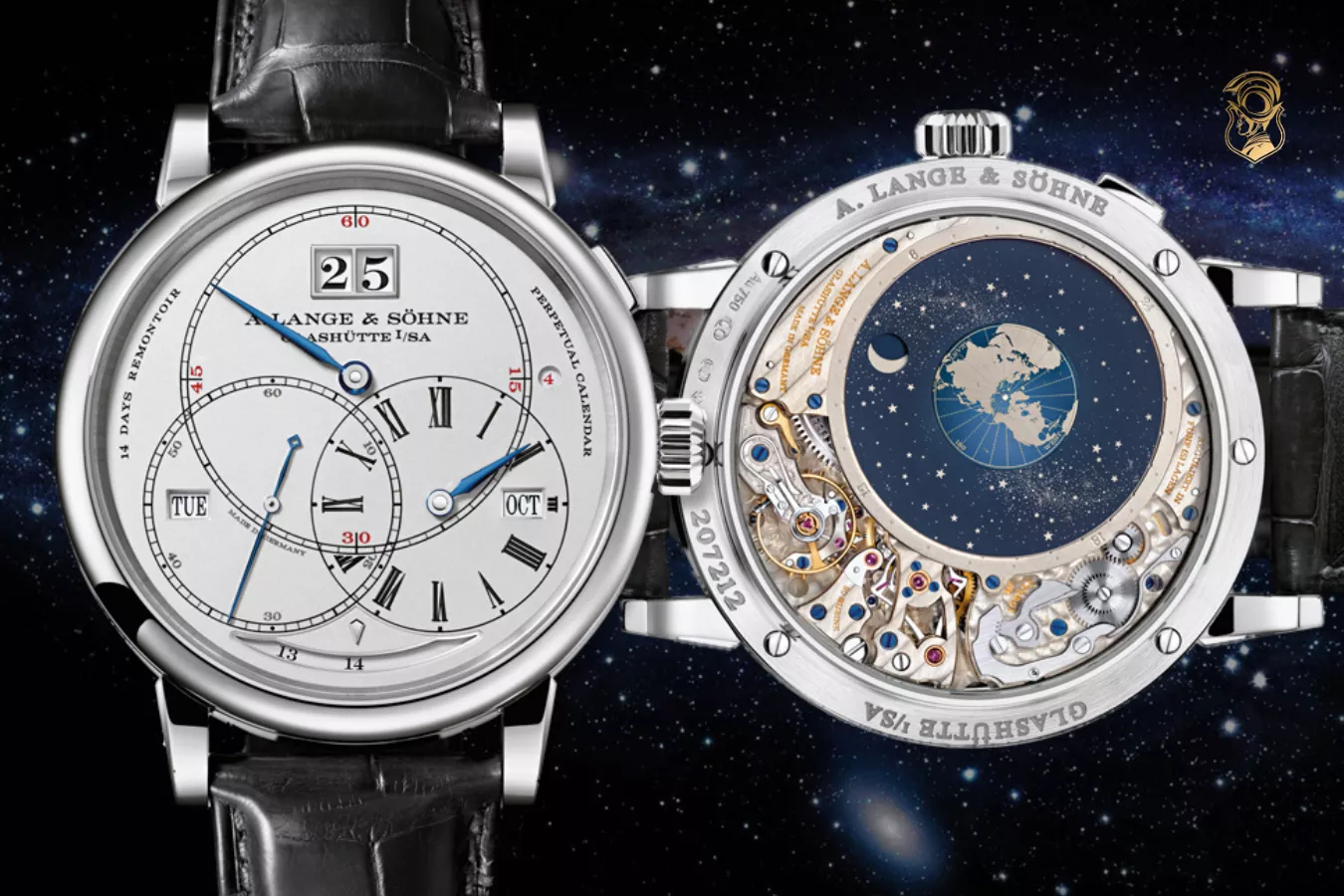 Bộ máy chuyển động của đồng hồ Moonphase