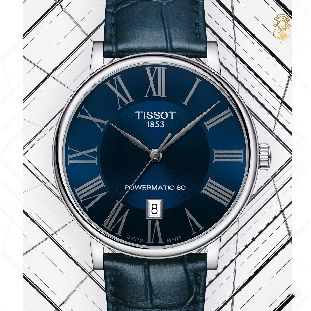 Đơn giản và sang trọng với Tissot Carson Premium Powermatic 80