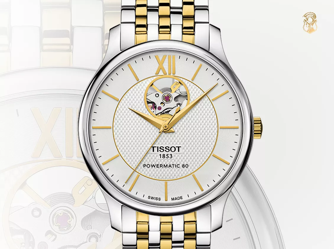 Đồng hồ Tissot Tradition Powermatic 80 Open heart