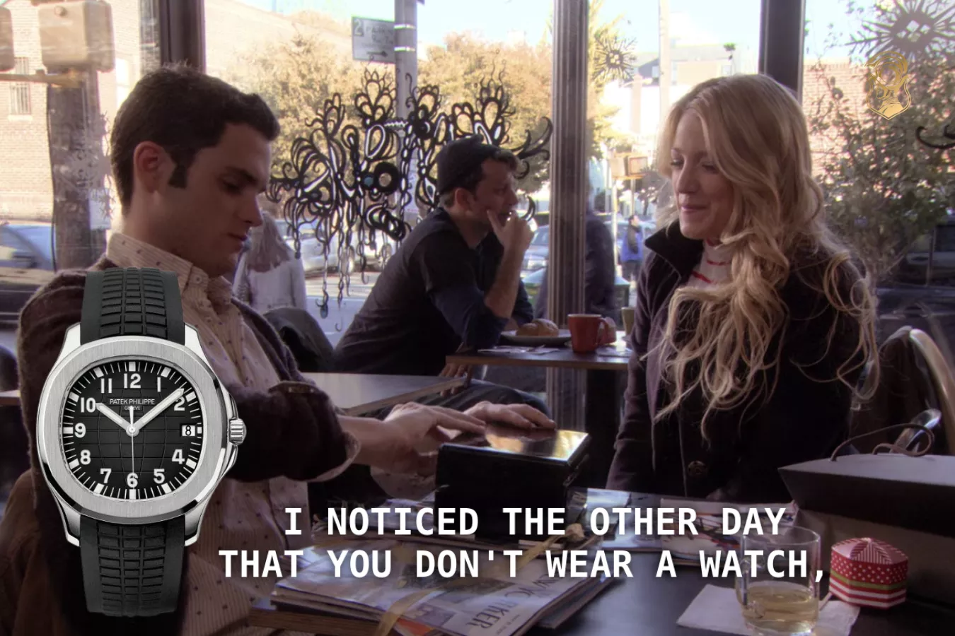 Patek Philippe Aquanaut - Phim Gossip Girl