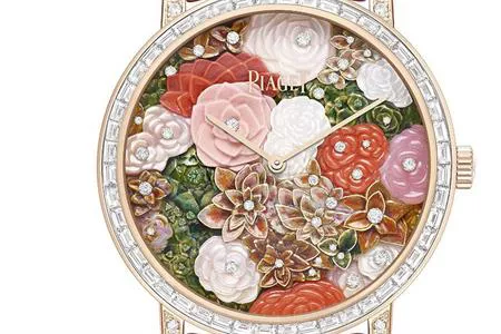 VƯỜN HOA HỒNG YVES NỞ RỘ TRÊN MẶT ĐỒNG HỒ PIAGET