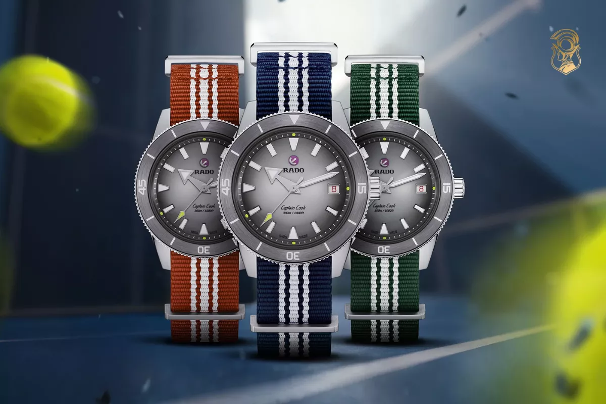 Rado Captain Cook x Tennis LE - đồng hồ thể thao nữ