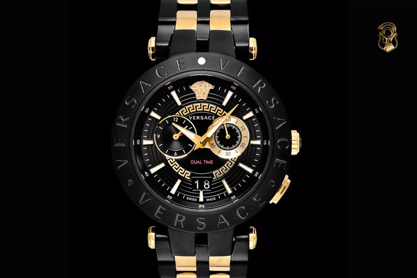 Versace V‑Race GMT