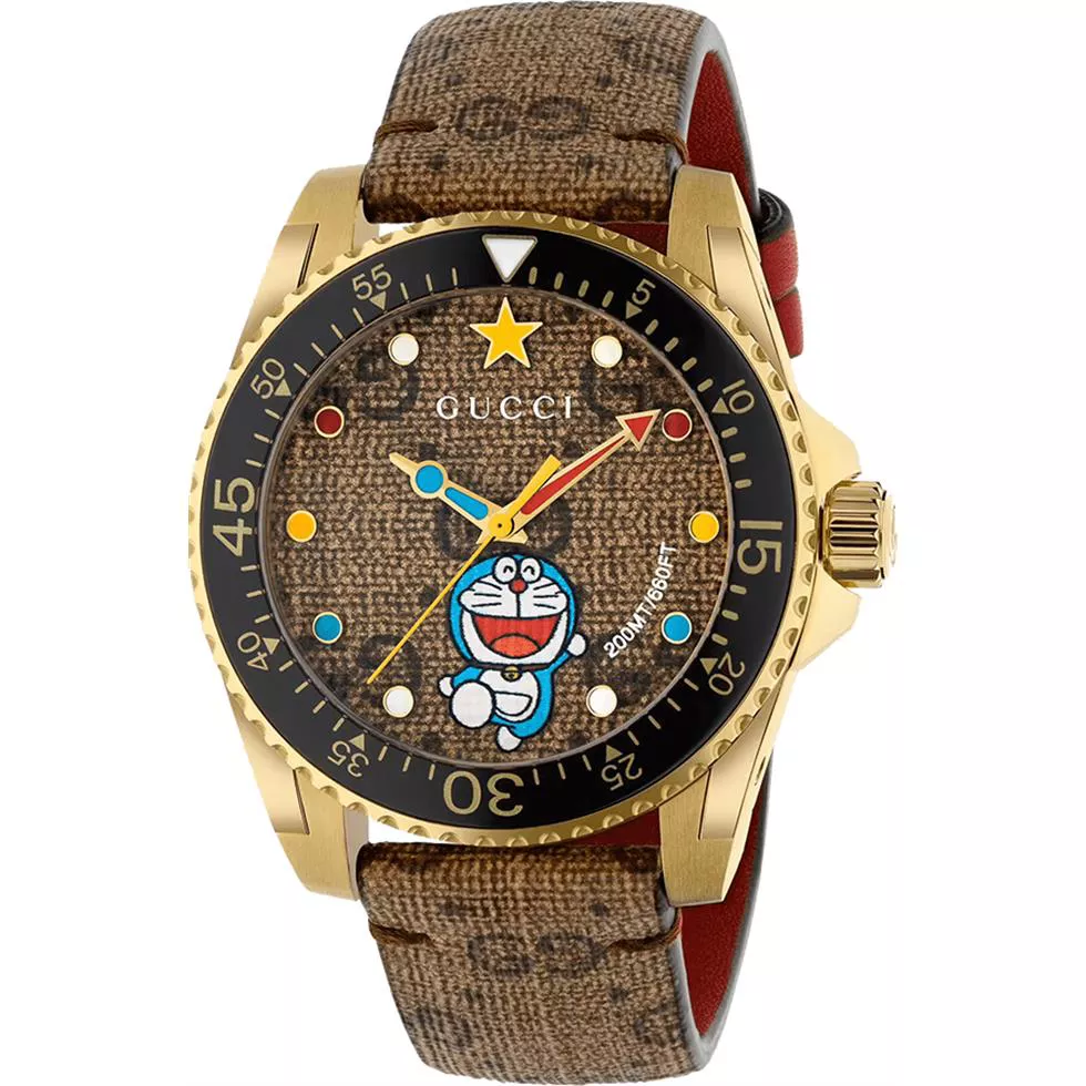 Doraemon x Gucci Dive Watch 40mm