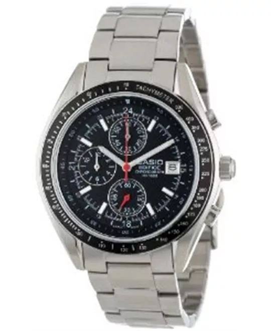  Men's Edifice Stainless Steel Chronograph Watch