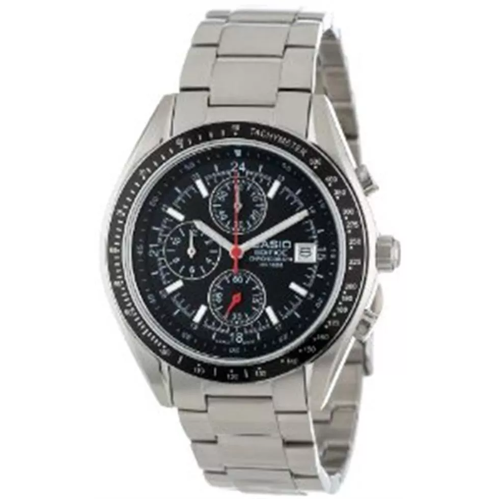  Men's Edifice Stainless Steel Chronograph Watch