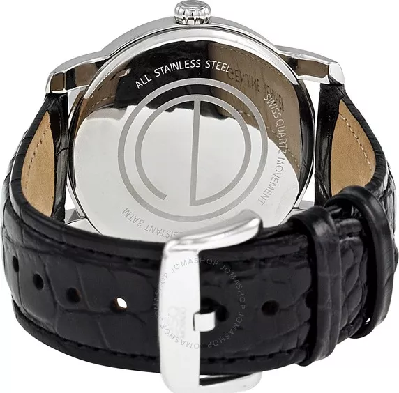 ESQ Movado Men's Swiss Croc-Embossed Watch 42mm 