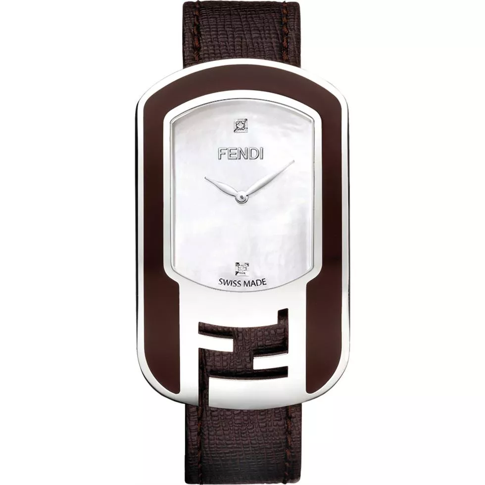 Fendi Chameleon F312034521d1 Diamond Watch 29x49mm