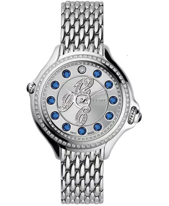 Fendi Crazy Carats F105036000B3P02 Diamond Watch 38mm 