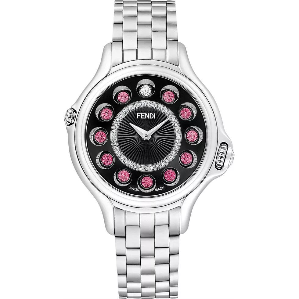 Fendi Crazy Carats F107031000D2T05 Diamond Watch 38mm