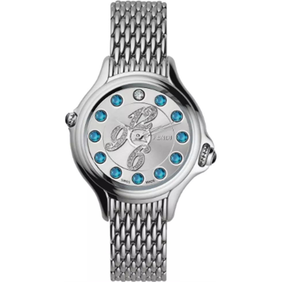 Fendi Crazy Carats FOR905GGGQEL Diamond Watch