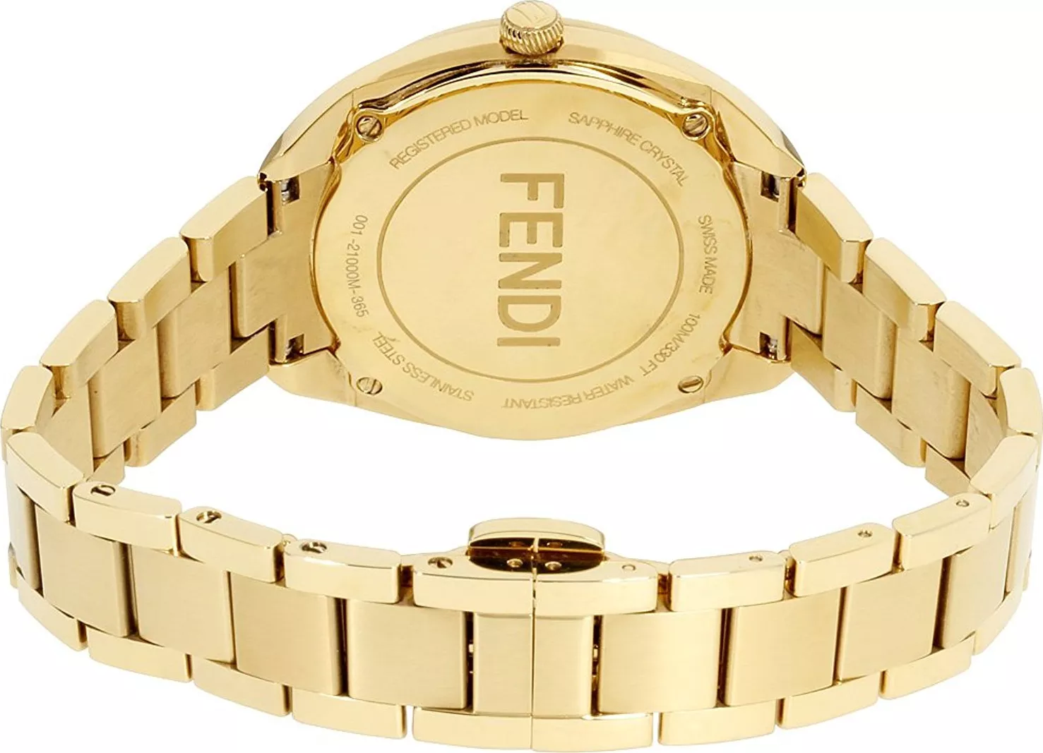 Fendi F211431000XG Black Dial Bracelet Watch 34MM