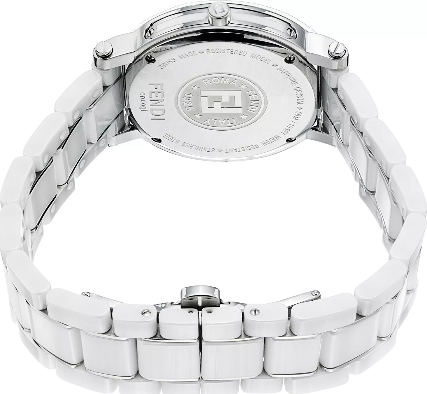 Fendi F642140D Ceramic Diamond Watch 38MM