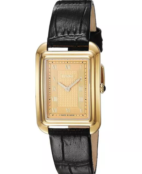 Fendi F700435011 Classico Rect Watch 25mm