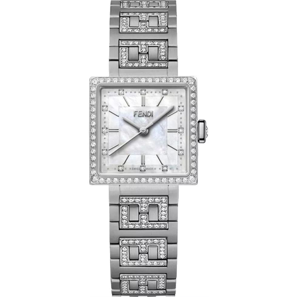 Fendi Forever Fendi Square Diamond Watch 23mm