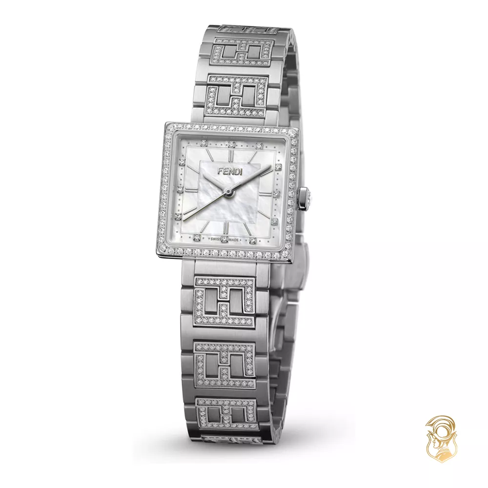 Fendi Forever Fendi Square Diamond Watch 23mm