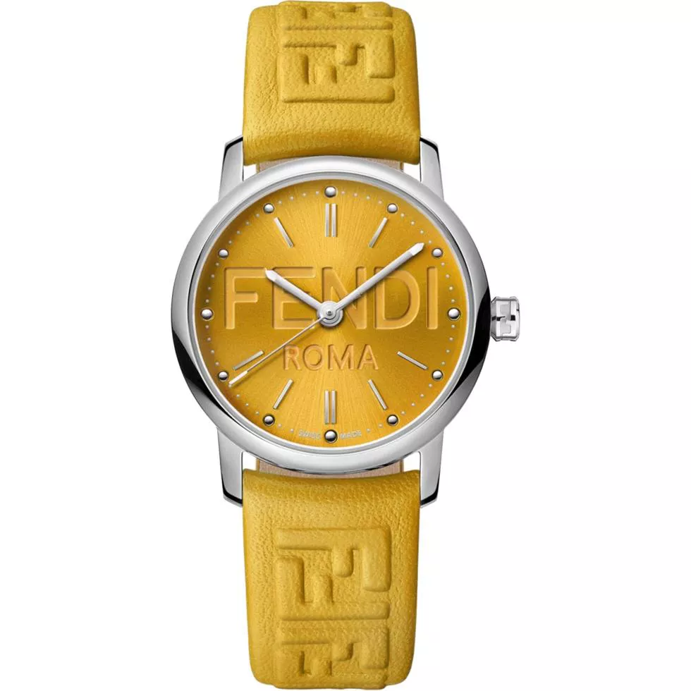 Fendi Forever Fendi Yellow Watch 29mm