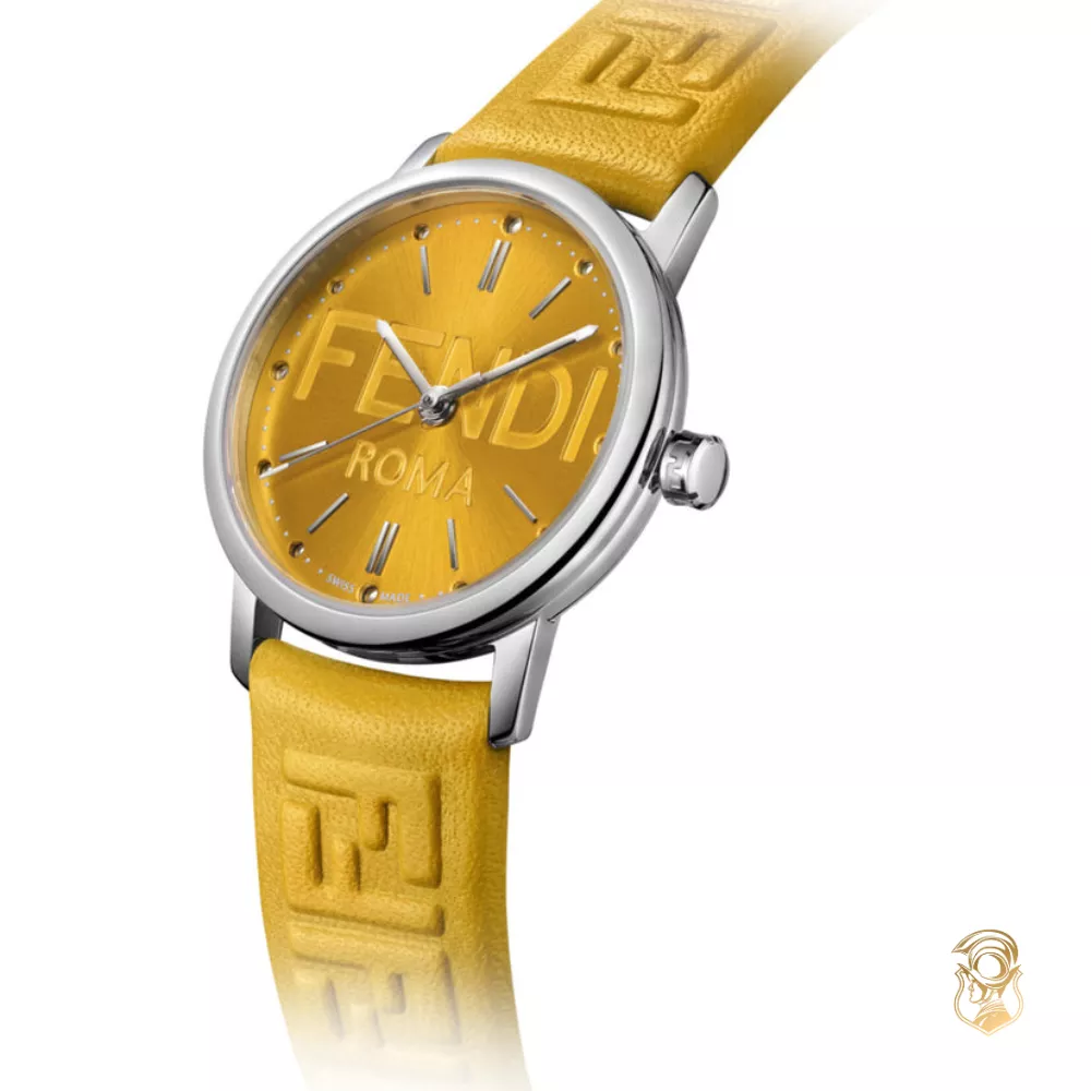 Fendi Forever Fendi Yellow Watch 29mm