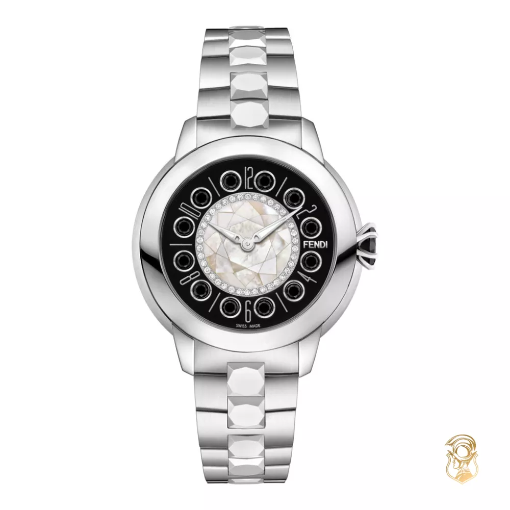 Fendi Ishine Diamond Watch 33mm