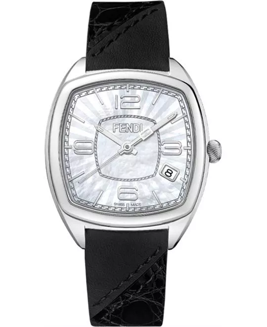 FENDI MOMENTO F220034511 MOTHER OF PEARL DIAL 31.5x32MM